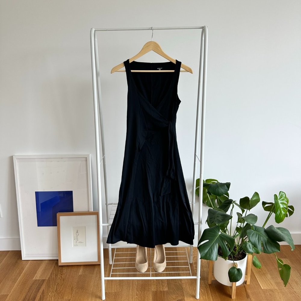 Patagonia wrap dress, Black, US Size Small